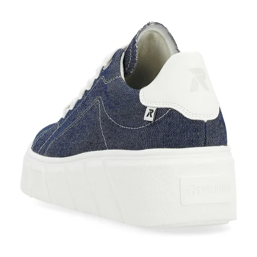 Rieker Damesneaker Lav Denim