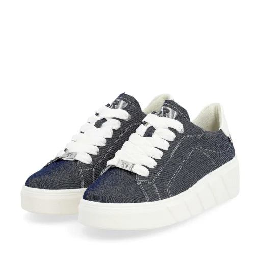 Rieker Damesneaker Lav Denim