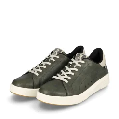 Rieker Damesneaker Lav Khaki Gra