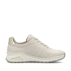 Rieker Damesneaker Lav Lys Beige