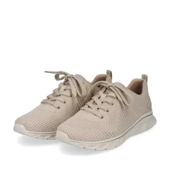 Rieker Damesneaker Lav Lys Beige