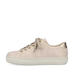 Rieker Damesneaker Lav Lys Beige
