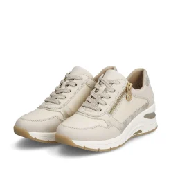 Rieker Damesneaker Lav Lys Beige