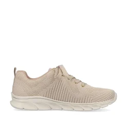 Rieker Damesneaker Lav Lys Beige