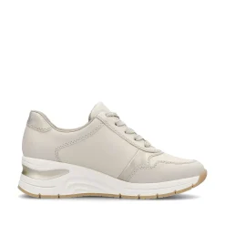 Rieker Damesneaker Lav Lys Beige
