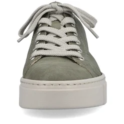 Rieker Damesneaker Lav Olivengron-Sandbeige