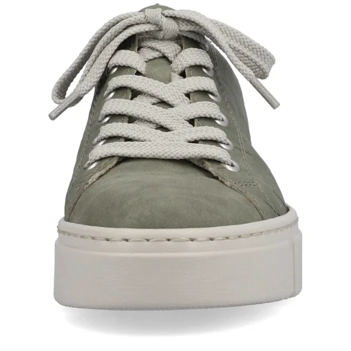 Rieker Damesneaker Lav Olivengron-Sandbeige