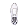 Rieker Damesneaker Lav Swan-White Arctic-Grey Zebra