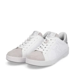 Rieker Damesneaker Lav Swan-White Beige