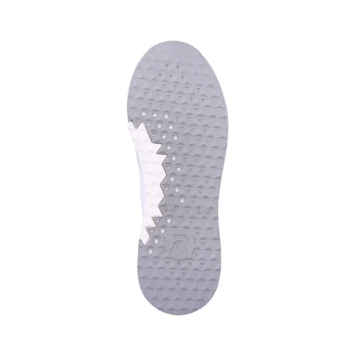 Rieker Damesneaker Lav Swan-White Clay-Beige Ice-Blue