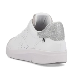 Rieker Damesneaker Lav Swan-White Beige