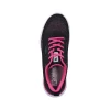 Rieker Damesneaker Lav Urban Sort Flamingo Pink