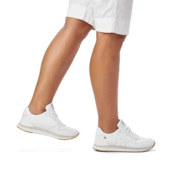 Rieker Damesneaker Low Frost White