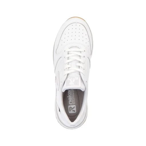 Rieker Damesneaker Low Frost White