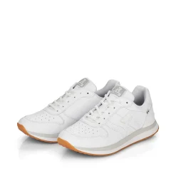 Rieker Damesneaker Low Frost White