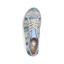 Rieker Damesnoresko Multi-Sky Blue