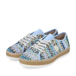 Rieker Damesnoresko Multi-Sky Blue