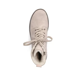 Rieker DameStøvler Med Ledning Lys Beige