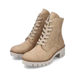 Rieker DameStøvler Med Ledning Brun Beige