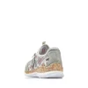 Rieker Dametofler Beige-Multi