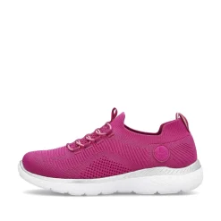 Rieker Dametofler, Blodpink