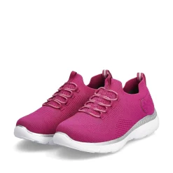 Rieker Dametofler, Blodpink
