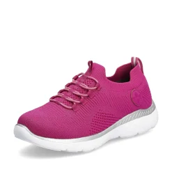 Rieker Dametofler, Blodpink