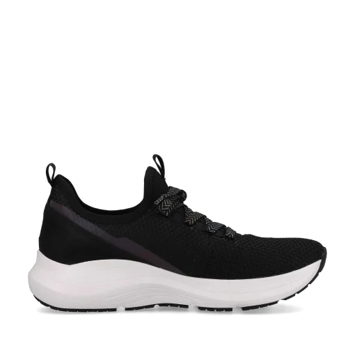 Rieker Dametofler Deep Black