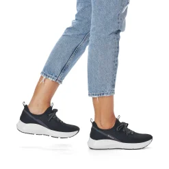 Rieker Dametofler Deep Black