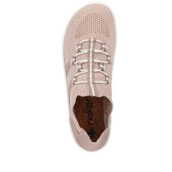 Rieker Dametofler Gammel Pink