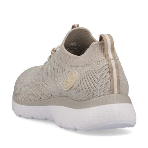 Rieker Dametofler Lys Beige
