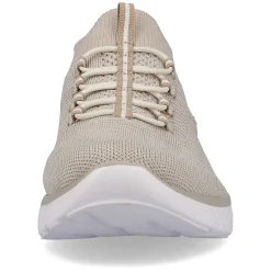 Rieker Dametofler Lys Beige