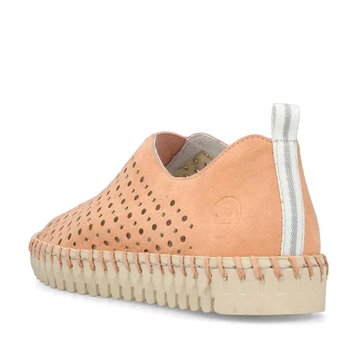 Rieker Dametofler Lyse Orange