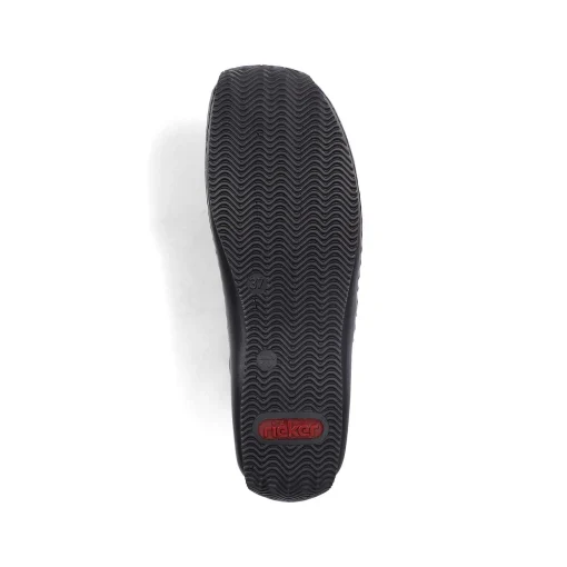 Rieker Dametofler Midnight Black