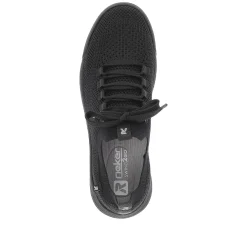 Rieker Dametofler Midnight Black