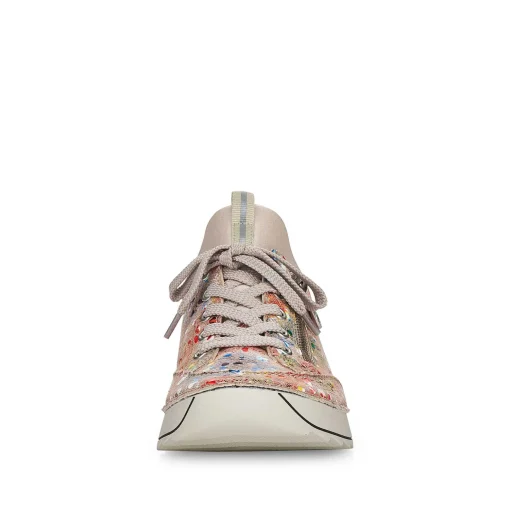 Rieker Dametofler Multi-Beige