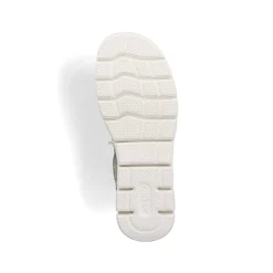 Rieker Dametofler Multi-Denim Bla