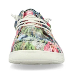Rieker Dametofler Multi-Denim Bla