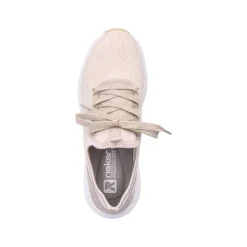 Rieker Dametofler Sandbeige