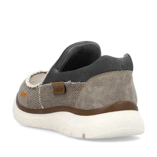Rieker Herre Hjemmesko Beige-Gra