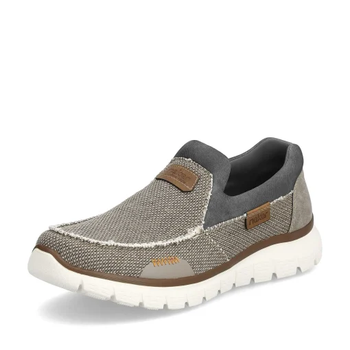 Rieker Herre Hjemmesko Beige-Gra
