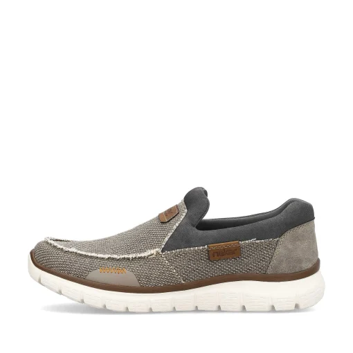 Rieker Herre Hjemmesko Beige-Gra
