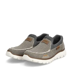 Rieker Herre Hjemmesko Beige-Gra