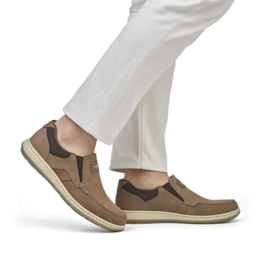 Rieker Herre Hjemmesko Brun-Beige