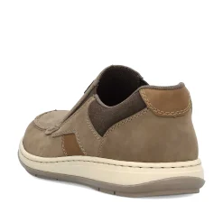 Rieker Herre Hjemmesko Brun-Beige