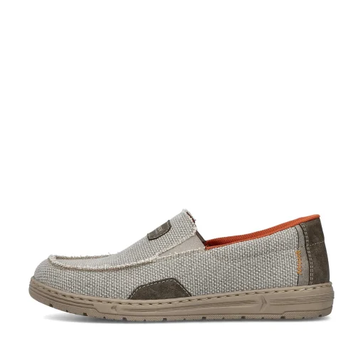 Rieker Herre Hjemmesko Lys Beige-Orange