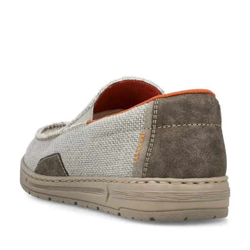 Rieker Herre Hjemmesko Lys Beige-Orange