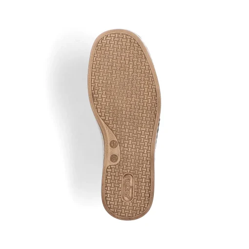 Rieker Herre Hjemmesko Lys Beige-Sten Gra