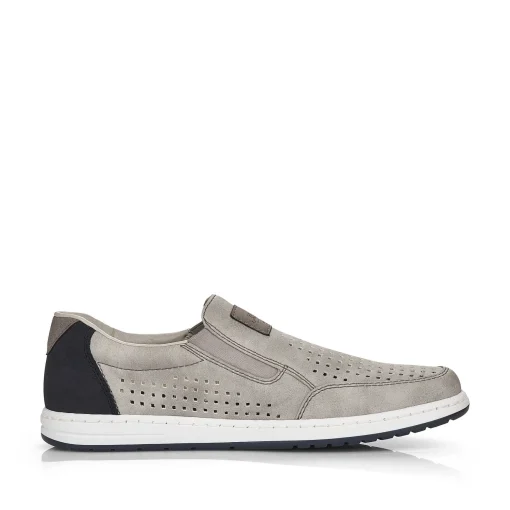 Rieker Herre Hjemmesko Moon Grey