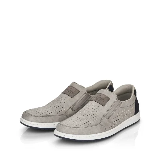 Rieker Herre Hjemmesko Moon Grey